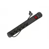 Cabo de extensão Lanberg SP1-05F-0500-BK 5m 5 tomadas com proteção interior preto