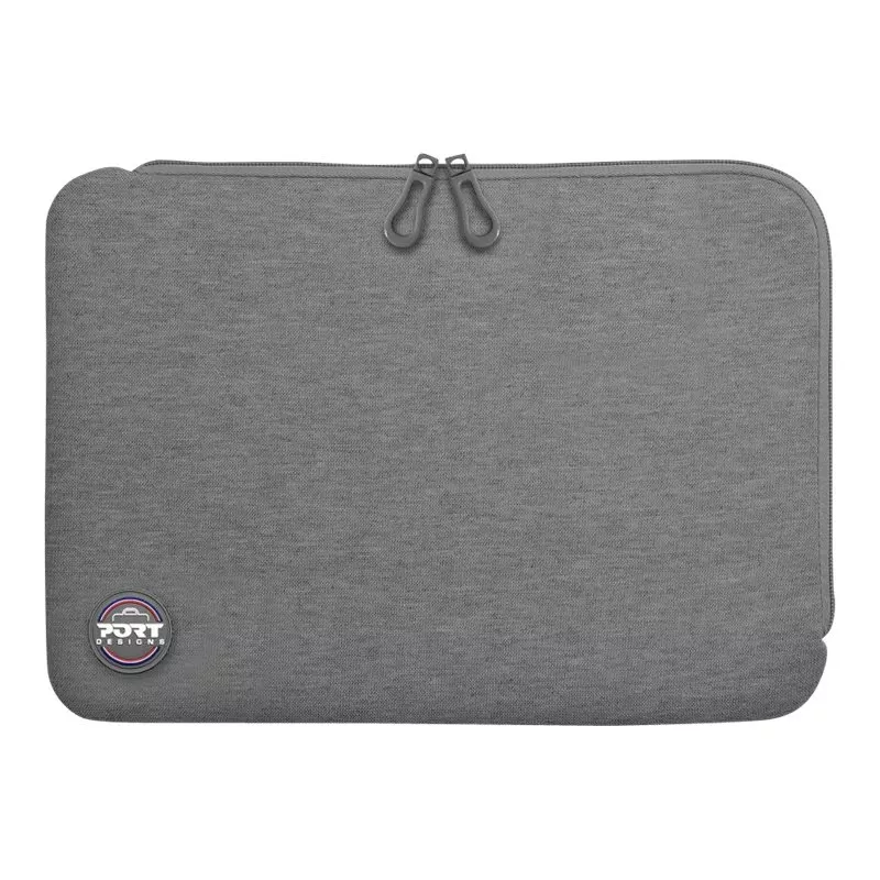 Capa Port Designs Torino II para portáteis de 39,6 cm (15,6 polegadas), algodão/neoprene, 0,224 kg, cinzento