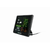 Estação meteorológica BLAUPUNKT WS25BK — Monitor de temperatura e humidade interior/exterior, preto, 1 sensor, ecrã LCD