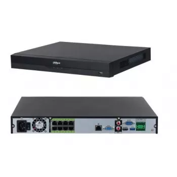 Gravador de vídeo em rede Dahua Technology WizSense DHI-NVR5208-8P-EI 1U preto