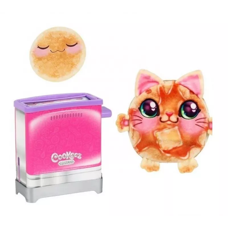 Peluche com aroma Toast Cookeez Makery brinquedo da Cobi MO-23522, peluche com aroma