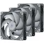 Ventoinha de caixa Phanteks T30 140 mm PWM - pack de 3, cinzento