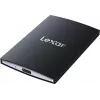 Lexar SL500 SSD portátil 1 TB, USB-C, USB 3.2 Gen 2x2, leitura até 2000 MB/s / escrita até 1800 MB/s, 43 g, preto