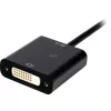Conversor DisplayPort 1.2 > DVI24+1, cabo preto, 15 cm