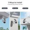 Safemo SC1 SolarCam, vídeo 4K UHD, zoom 8×, visão 132°, visão noturna, Wi-Fi 2,4 GHz, solar 1,5 W, branco