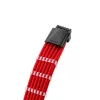 Kit de cabos 12VHPWR modulares com sleeve CableMod RT-Series Pro ModMesh StealthSense Red – CM-PRTS-16X2KIT-NKR-R