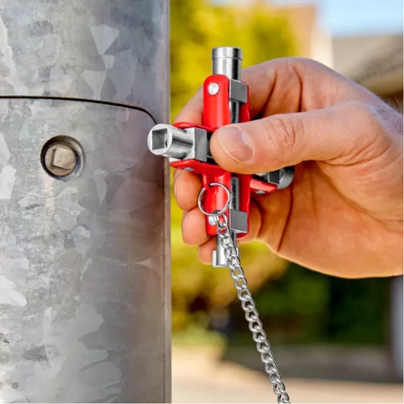 Chave universal Knipex 00 11 06 para quadros elétricos