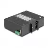 Switch Gigabit Ethernet DELOCK 80163, switch industrial 8 portas RJ45, unmanaged, caixa metálica