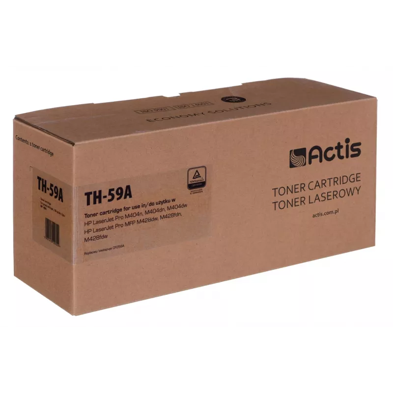 Toner Actis TH-59A (substituto para HP CF259A; Supreme; 3000 páginas; preto) com um chip para monitorização do nível de toner