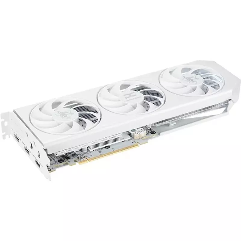 PowerColor Hellhound Radeon RX 9060 XT 16GB GDDR6 branco