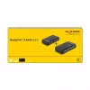 DELOCK Switch DisplayPort 1.4 2 x 2 DisplayPort In para 1 x 2 DisplayPort Out 8K