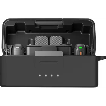 Capa de silicone PULUZ para estojo de carregamento do DJI Mic 3 (preto)