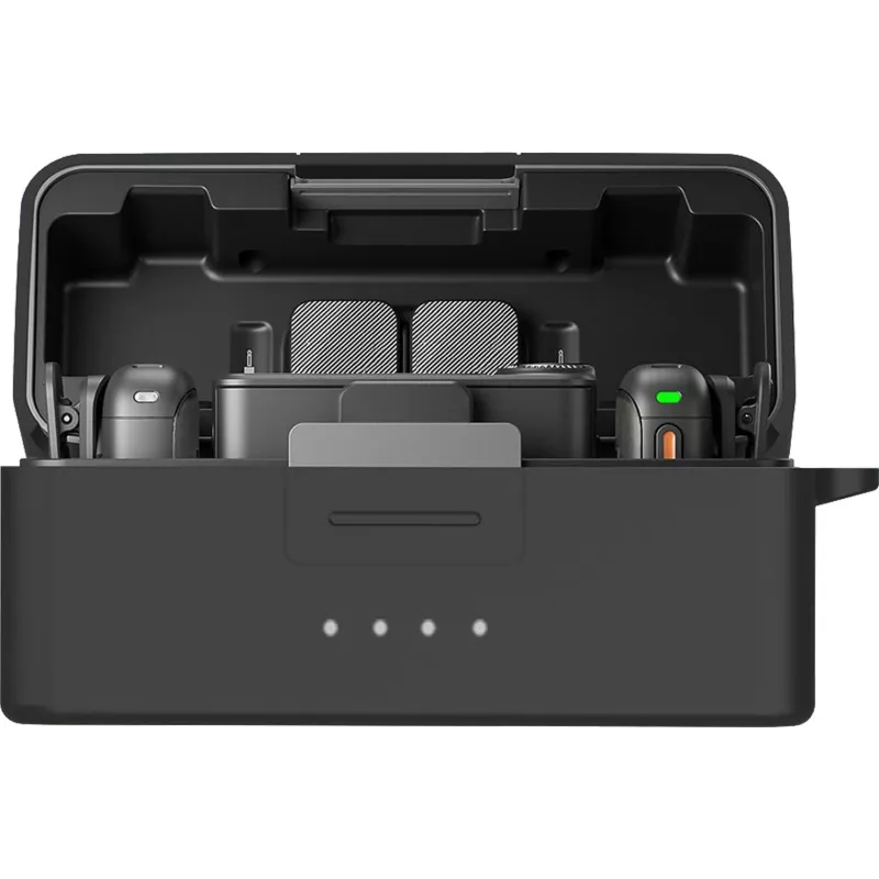 Capa de silicone PULUZ para estojo de carregamento do DJI Mic 3 (preto)