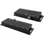 Exsys EX-1234HMVS - Hub - 4 x USB 3.2 Gen 2 - para secretária, montagem na parede - DC (EX-1234HMVS)