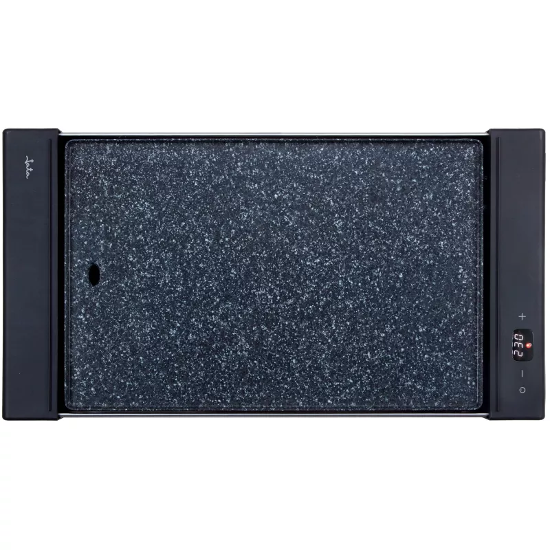 Grelhador de contacto Jata JEGR3000 — retangular 480×320 mm, 2700 W, controlo tátil, preto