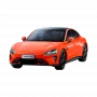 Modelo de carro em ferro fundido Xiaomi SU7 escala 1:18, pré-montado, B278×T108×H81,5 mm
