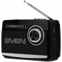 Altifalante SVEN SRP-535, preto (3W, FM/AM/SW, USB, microSD, lanterna, bateria)