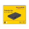Delock Protection Box - caixa de proteção para disco rígido - capacidade: 1 disco (2,5) - cinzento (18368)