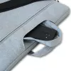Mala para portátil Beline 16 – cinzenta, material resistente e leve, compatível com portáteis de 16 polegadas