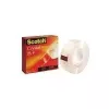 Fita adesiva 3M Scotch Crystal Clear 600, 19 mm x 33 m, cartão altamente transparente, desenrolar leve e silencioso (C6001933)