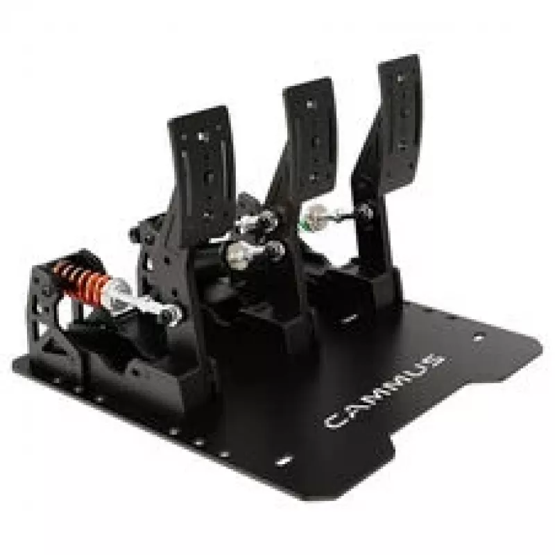 Conjunto de pedais CAMMUS LC100 V4 com célula de carga de 200 kg e sensor Hall
