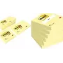 Notas Post-It amarelo pack de 6 etiquetas autocolantes quadradas 76x76mm 3M