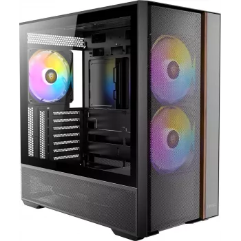 Caixa Antec Mid FLUX Rear ATX/M-ATX/M-ITX o.N. BK retail - Midi/Mini Tower - ATX (0-761345-10241-4)