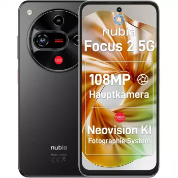 Smartphone Nubia Focus 2 5G 6,7 polegadas 8 GB 256 GB preto