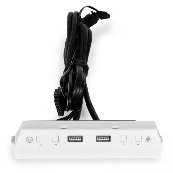 Conector de pinos USB Lian Li LAN216-1 19 pinos Branco USB 3.0