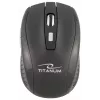 Rato TITANUM TM105K SNAPPER RF Wireless Optical 1600 DPI mão direita