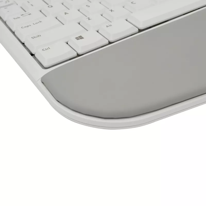 Teclado sem fios SBOX WK-905 US — bege, ligação USB sem fios, layout US