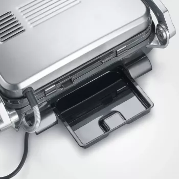 Grelhador de contacto SEVINI Pro, KG 2395 (prateado/preto, 1.800 Watt)