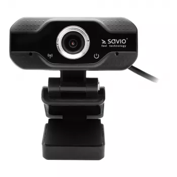 Câmara de internet Savio webcam USB Full HD com microfone incorporado