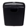 Destruidora de papel Activejet ASH-0601S, P-2, 10 l, corte em tiras 6 mm, 6 folhas, preto.