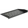 Prateleira de rack LOGON RAS200BL preto capacidade 30 kg 19 polegadas
