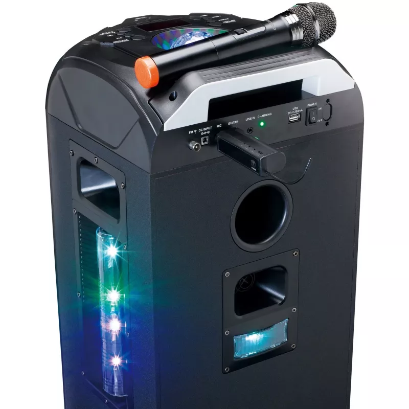 Microfone de palco Lenco MCW-011BK