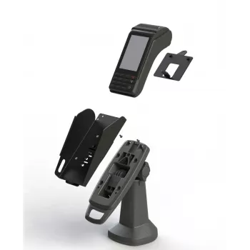 Placa traseira HAVIS CST00182 placa de montagem metálica para sistemas FlexiPole