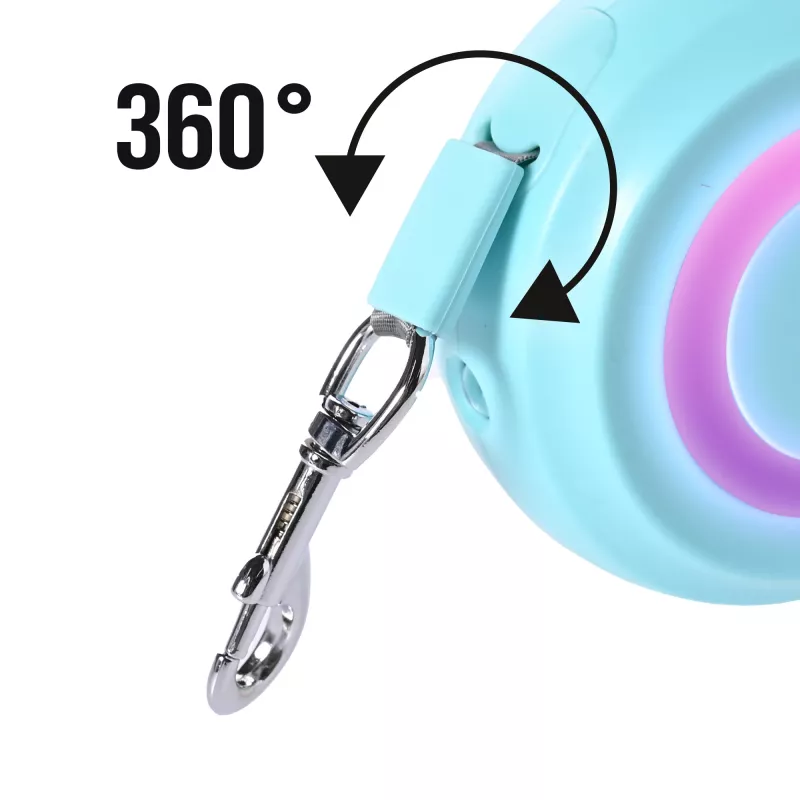 Treia automática para cão Verk Pupilplanet 5 m com luz LED lateral