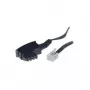 S/CONN 6m TAE F - RJ11 preto ShiverPeaks
