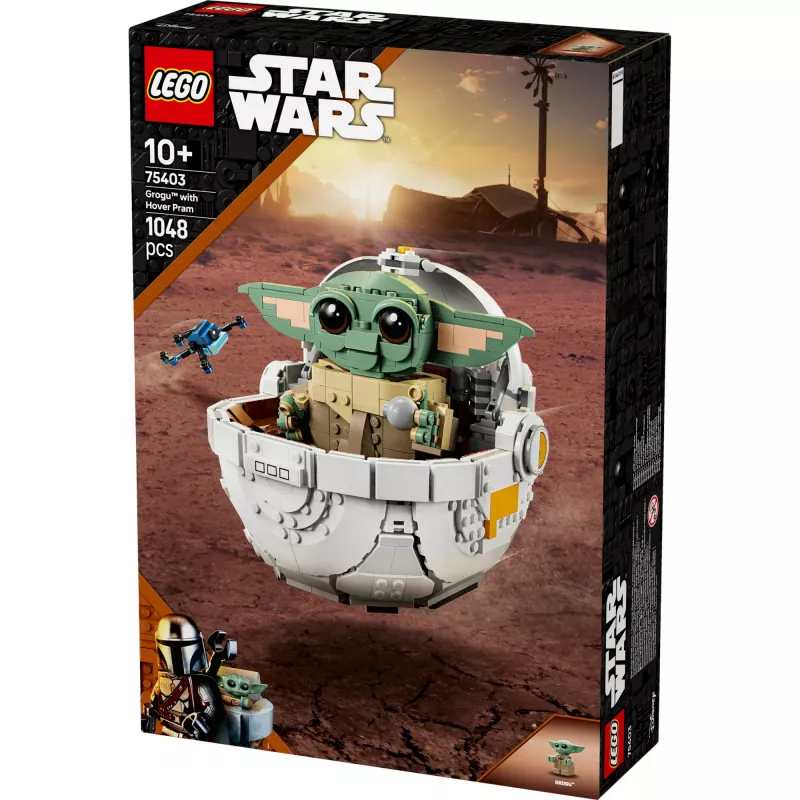 LEGO STAR WARS 75403 Grogu com carrinho flutuante