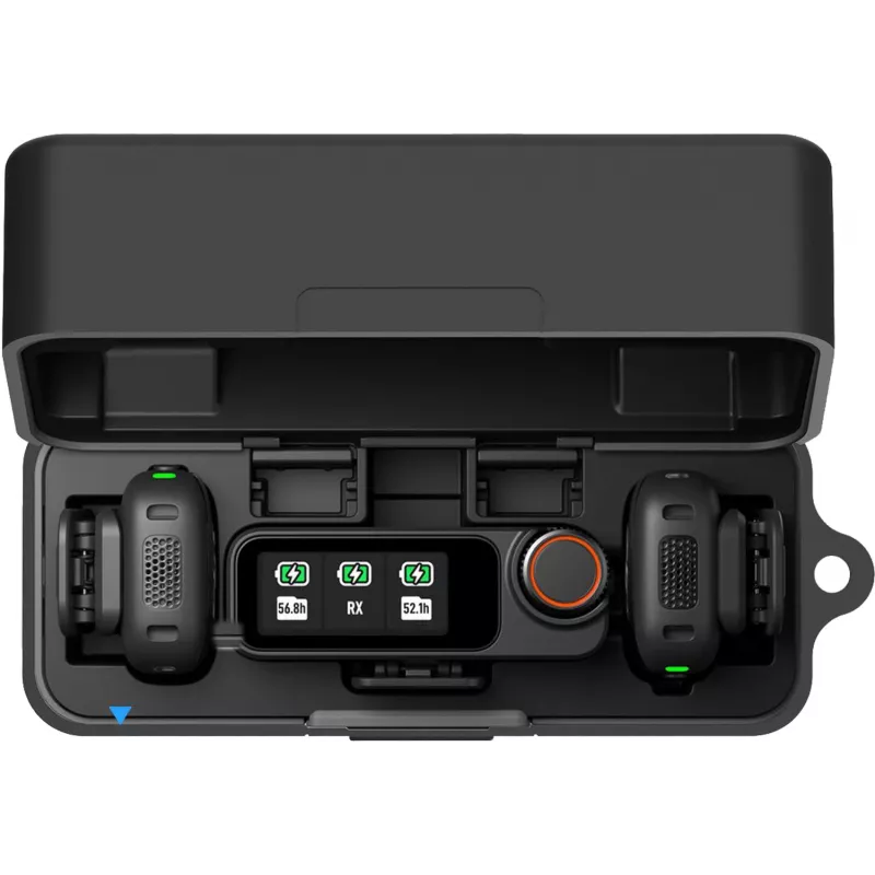 Capa de silicone PULUZ para estojo de carregamento do DJI Mic 3 (preto)