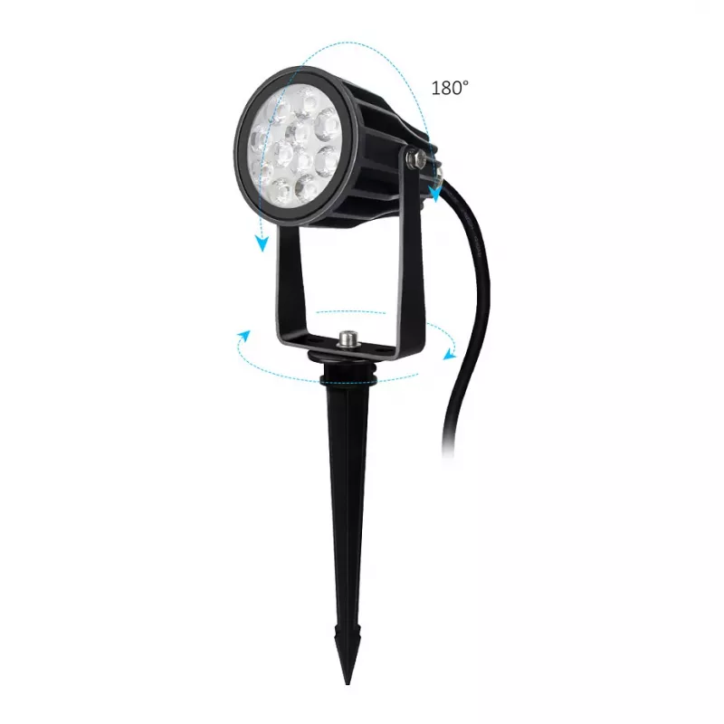 Candeeiro de jardim LED Synergy 21 6W RGB-CCT com rádio e WiFi IP66 Zigbee+ (FUTC04ZR)