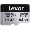 Cartão microSD Lexar 64 GB UHS-I Classe 3 SILVER PLUS
