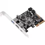SilverStone ECU05 - adaptador USB - PCIe 2.0 x2 Low Profile - USB 3.1 Type-C x 1 + USB3.0 x 2 + USB3.0 (interno) x 2 (SST-ECU05)