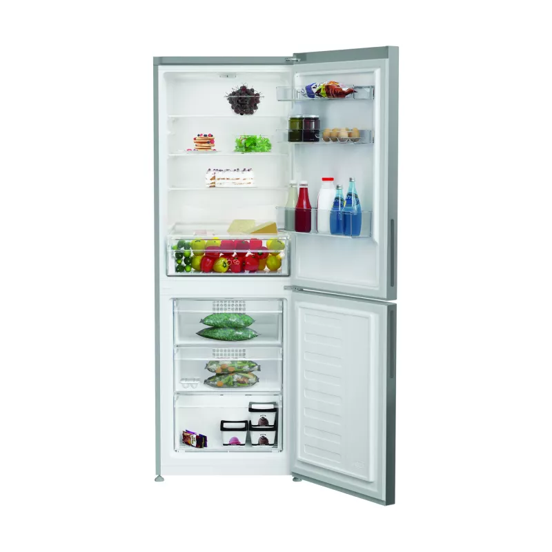 Frigorífico INDESIT INKS1341S4E — 340L de volume total (230L de refrigeração / 110L de congelação), porta reversível, classe de eficiência energética E