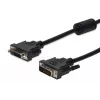 Cabo de extensão DVI-D DIGITUS 2 m, DVI-D para DVI-D, preto