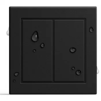 Interruptor de luz Senic Friends of Hue policarbonato preto alavanca sem fios
