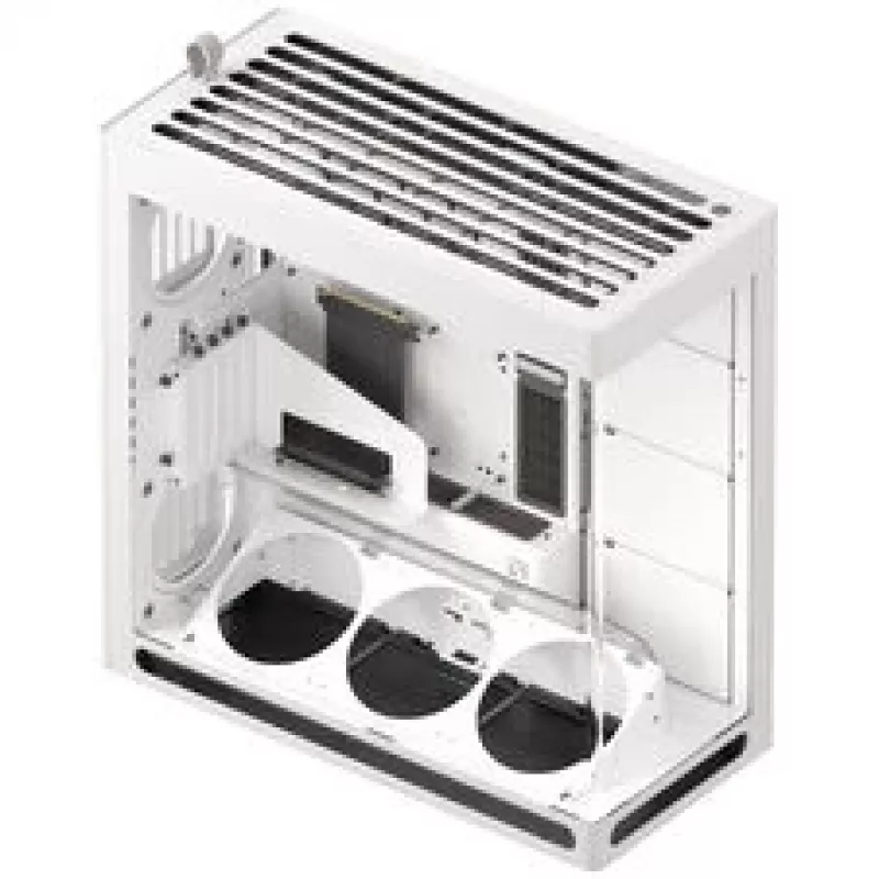 Caixa de PC HAVN HS 420 VGPU + refrigeração líquida PHANTEKS Glacier One 420D30 X2 DRGB AiO - 420 mm, branco