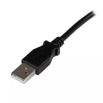 Cabo USB 2.0 A para B em ângulo reto StarTech.com 3 m – M/M, 3 m, USB A, USB B, USB 2.0, preto
