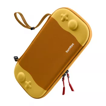 Capa protetora fina Tomtoc FancyCase-G05 para Nintendo Switch 2, amarelo